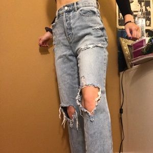 PacSun High Rise Straight Jeans